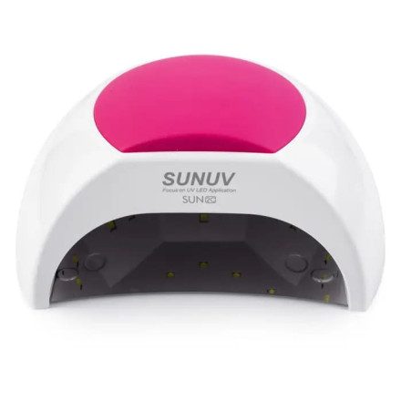 LED+UV лампа для манікюру SUNUV SUN 2С WHITE 48W (оригінал)