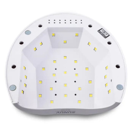 LED+UV лампа для манікюру SUNUV SUN 2С WHITE 48W (оригінал)
