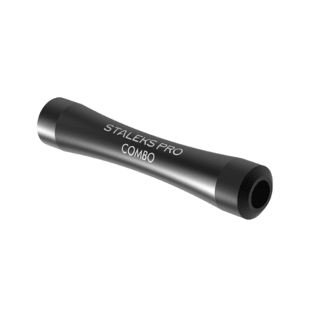 Ручка лопатки STALEKS PRO COMBO UNIQ 10b (черная)