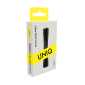 Ручка лопатки STALEKS PRO COMBO UNIQ 10b (черная)