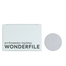 Файлы Wonderfile на мягкой основе для педикюрного диска 25 мм, 320 гр (50 шт.)