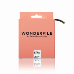 Файл-стрічка Wonderfile для пилки 160*18 мм, 240 гр 7 м.
