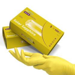 Рукавички нітрілові MediOk Solar Sapphire 3.8g, розмір S
