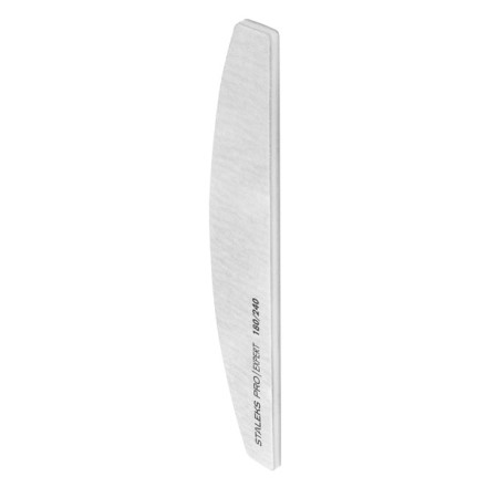 Пилка полумесяц минеральная для ногтей EXPERT 180/240 грит (NFB-40/2)