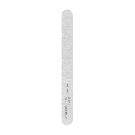 Пилка прямая минеральная для ногтей SMART 150/180 грит (5шт.), набор (NFB-21/10)