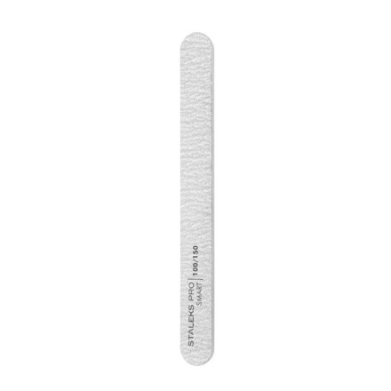 Пилка прямая минеральная для ногтей SMART 100/150 грит (5шт.), набор (NFB-21/8)