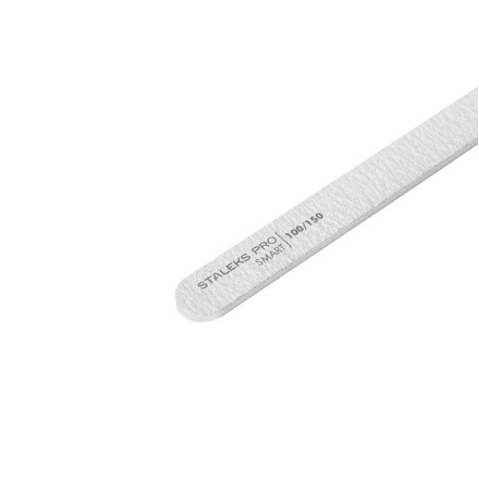 Пилка прямая минеральная для ногтей SMART 100/150 грит (5шт.), набор (NFB-21/8)