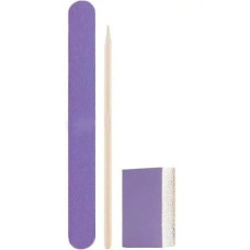 Набор одноразовый для маникюра DNKa Manicure set (пилка, баф, апельсиновая палочка)