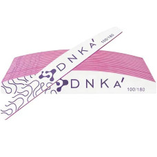 Пилка для ногтей DNKa Half Moon 100/180 грит, 25 шт.