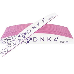 Пилка для ногтей DNKa Half Moon 150/180 грит, 25 шт.