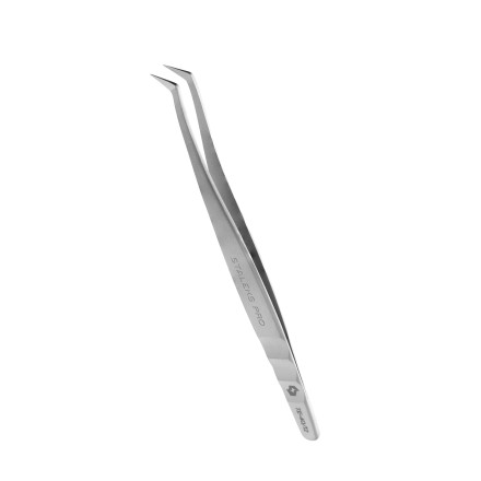 Пинцет профессиональный для ресниц EXPERT 40 TYPE 12 (сапожок, 65')