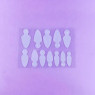 Силіконові молди для нігтів DNKa Professional Nail Molds №0002 36шт.
