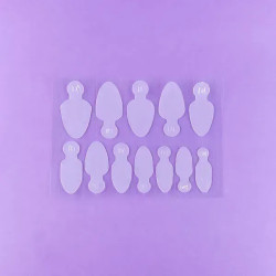 Силіконові молди для нігтів DNKa Professional Nail Molds №0003 36шт.