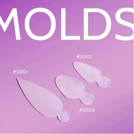 Силіконові молди для нігтів DNKa Professional Nail Molds №0001 36шт.