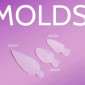 Силіконові молди для нігтів DNKa Professional Nail Molds №0001 36шт.