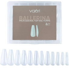 Верхні форми для моделювання нігтів Valeri Ballerina (120 шт./уп.)