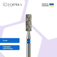 Алмазна фреза Formula Profi Premium X-Cool «Циліндр» 3.5 blue
