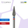 Алмазна фреза Formula Profi Premium «Крапля закруглена» 4.0 blue + red