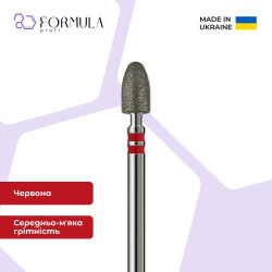 Алмазна фреза Formula Profi Premium «Куполоподібна» 4.0 red
