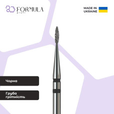 Алмазна фреза Formula Profi Premium «Полум'я гостре» 1.0 black