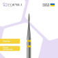 Алмазная фреза Formula Profi Premium «Пламя острое» 1.0 yellow