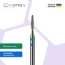 Алмазна фреза Formula Profi Premium «Полум'я гостре» 1.4 green + blue