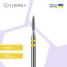 Алмазная фреза Formula Profi Premium «Пламя острое» 1.6 yellow