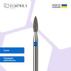 Алмазна фреза Formula Profi Premium «Полум'я гостре» 1.8 blue