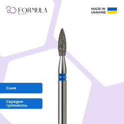 Алмазна фреза Formula Profi Premium «Полум'я гостре» 1.8 blue