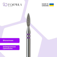 Алмазна фреза Formula Profi Premium «Полум'я гостре» 2.1 violet