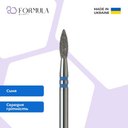 Алмазна фреза Formula Profi Premium «Полум'я гостре» 2.3 blue