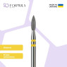 Алмазна фреза Formula Profi Premium «Полум'я гостре» 2.5 yellow