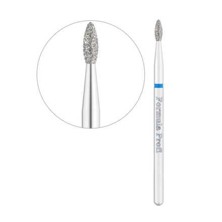 Фреза Formula Profi алмазна почка гостра синя діаметр 1.8 мм Фреза Formula Profi алмазна почка гостра синя діаметр 1.8 мм