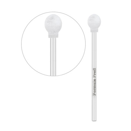 Фреза корундова Formula Profi K-pro-12 куля біла Фреза корундова Formula Profi K-pro-12 куля біла