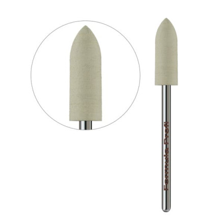 Фреза Formula Profi Полировщик Пуля Острая 600# Желтая