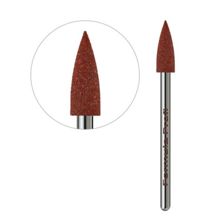 Фреза Formula Profi Полировщик Пламя маленькое 320# Красная