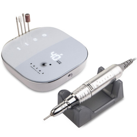 Фрезер для манікюру та педикюру Bucos Nail Drill X1 PRO Ice Blue