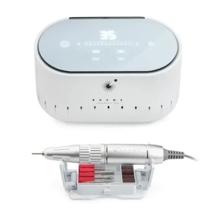 Фрезер для манікюру та педикюру Bucos Nail Drill X3 PRO White Pearl
