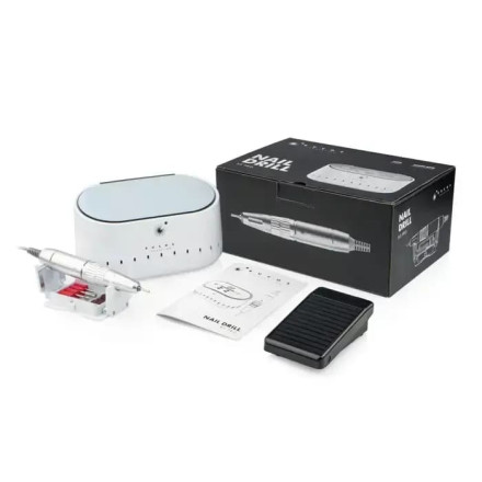 Фрезер для манікюру та педикюру Bucos Nail Drill X3 PRO White Pearl