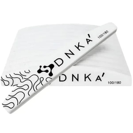 Баф для нігтів DNKa Half Moon 100/180 грит, 10 шт.
