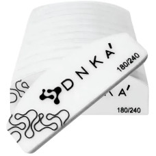 Мини-баф для ногтей DNKa Half Moon 180/240 грит, 10 шт.