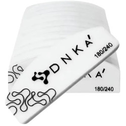 Міні-баф для нігтів DNKa Half Moon 180/240 грит, 10 шт.