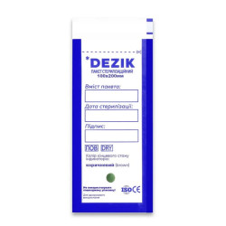 Крафт-пакети Dezik для стерилізації прозорі 100*200 мм. (100 шт.)